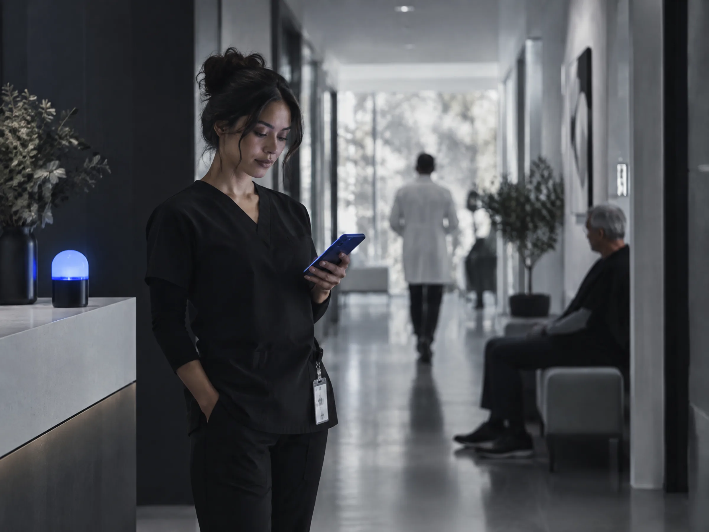 A calm modern clinic interior
