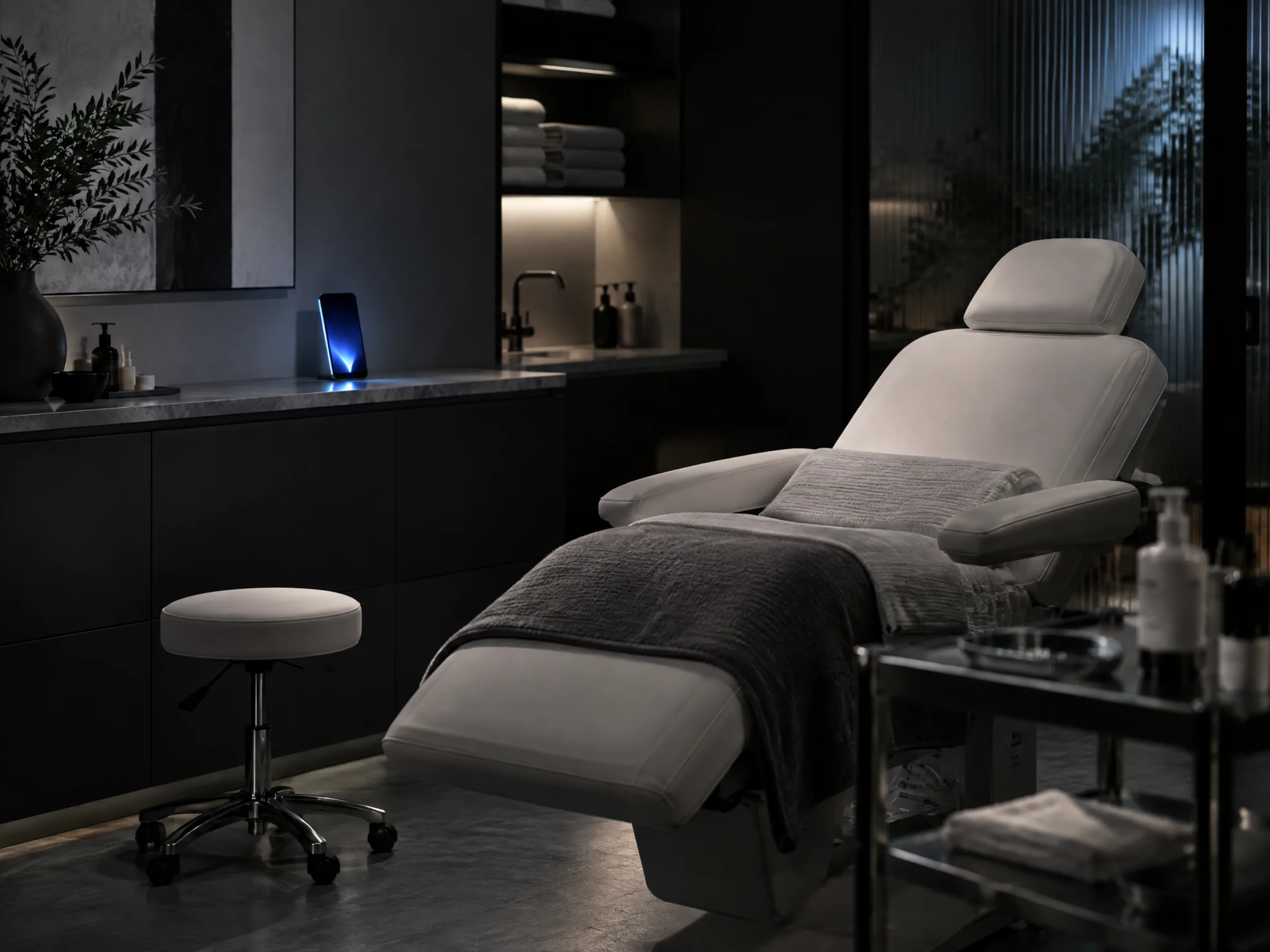 A minimalist aesthetics studio